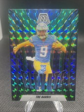 2025 Panini Mosaic Tre Harris RC Rookie Elevate Prizm #10 Chargers🔥🔥🔥