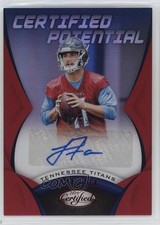 2018 Certified Potential Signatures Mirror Red 42/75 Luke Falk #CPS-LF Auto oh4