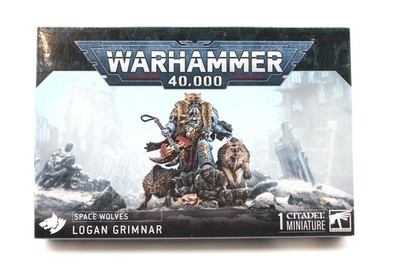 Used Warhammer Space Wolves: Logan Grimnar (Sealed)