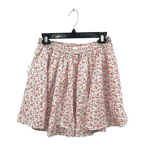 NWT Denim & Supply Ralph Lauren Cotton Boho White Ditsy Floral Print Mini Skirt