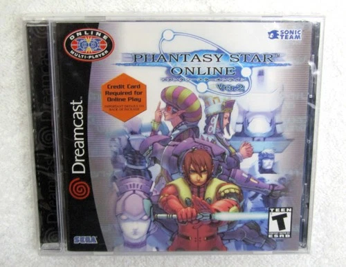 Phantasy Star Online Ver. 2 for Sega Dreamcast - Brand New! Factory Sealed!