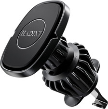 Magnetic Phone Holder for Car Vent Metal Hook Clip Car Mount Compatible with A