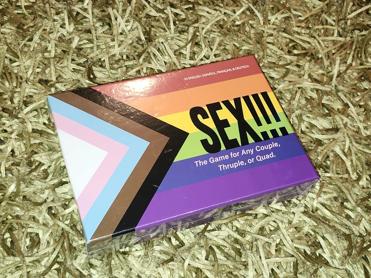Sex!!! Board Game - The Game For Any Couple Thruple or Quad | eBay