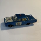 Lesney 1:64 Ford Police Car Matchbox 1-75 Diecast Blue White