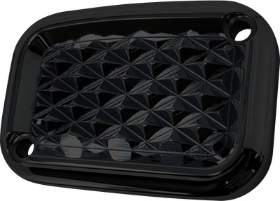 Covingtons Master Cylinder Cover Brake Front Diamondback Black Harley C3076-B