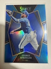 2022 Panini Select - Premier Level George Springer #164 Light Blue Prizm /149