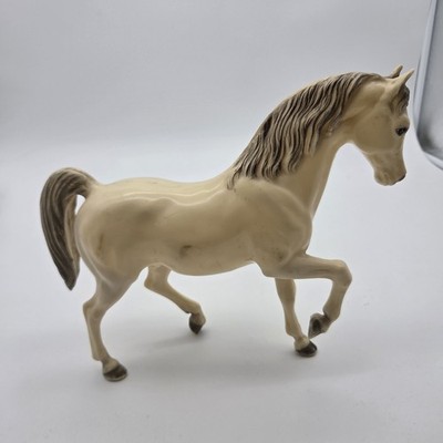 Vintage Breyer Horse Prince Arabian Stallion Glossy Alabaster #7 1958-1966