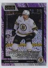 2023 O-Pee-Chee Platinum Marquee Rookies Violet Pixels 39/299 John Beecher 3ir