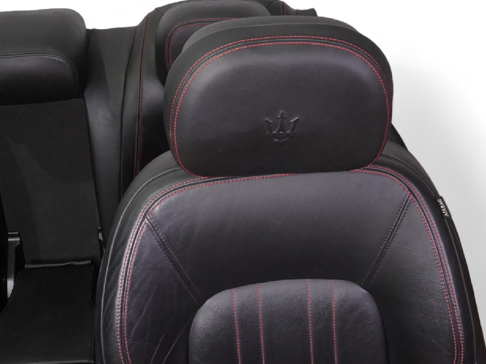 2014 - 2017 MASERATI GHIBLI S Q4 M157 SEAT LEATHER BUCKET CUSHION FRONT REAR SET