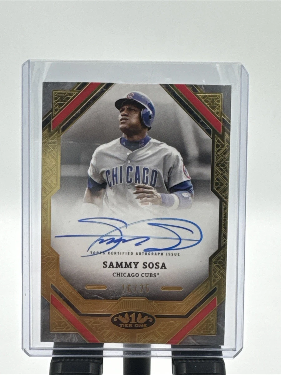 Sammy Sosa Autographed Baseball Sports Trading Cards | eBay