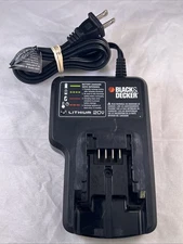 Black & Decker LCS20 Lithium 20V Battery Charger Genuine OEM Tested Exc No Batt