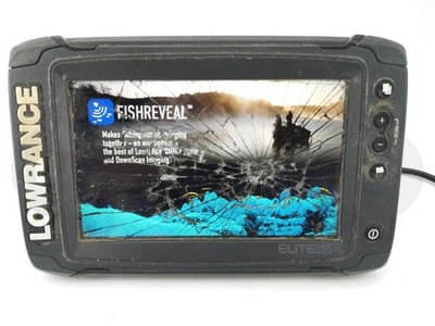 LOWRANCE ELITE 7 TI2 GPS BOAT FISHFINDER MULTIFUNCTION CHARTPLOTTER SCREEN UNIT