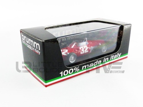 BRUMM 1/43 - FERRARI 156 F1 - GP ITALIE 1961 (G. BAGHETTI) R222B - Picture 6 of 6