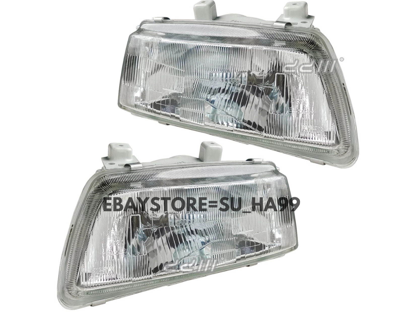 DEPO 1 Pair Headlight Lamp For Honda Civic EF ED EE EF2 EF8 EF9 1990-1991 Glass
