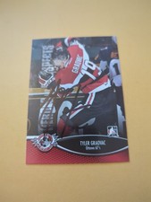 Tyler Graovac Signed Ottawa 67's OHL Card Minnesota Wild