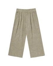 Rylee + Cru Collective Brooklyn Linen-Blend Trouser