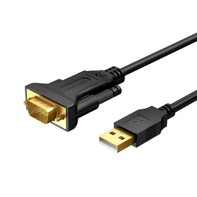 USB zu RS232 Adapter Prolific PL2303 1M Schwarz