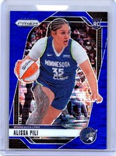 2024 Panini Prizm WNBA #83 Alissa Pili Blue Pulsar Prizms #/199