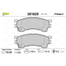 Satz Bremsbeläge Bremsklötze vorne für Mazda 323 F BJ S 626 4 GE 5 GF | 25413