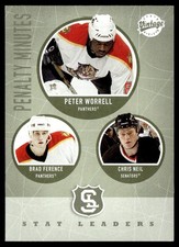 2002-03 Upper Deck Vintage Peter Worrell/Brad Ference/Chris Neil Florida