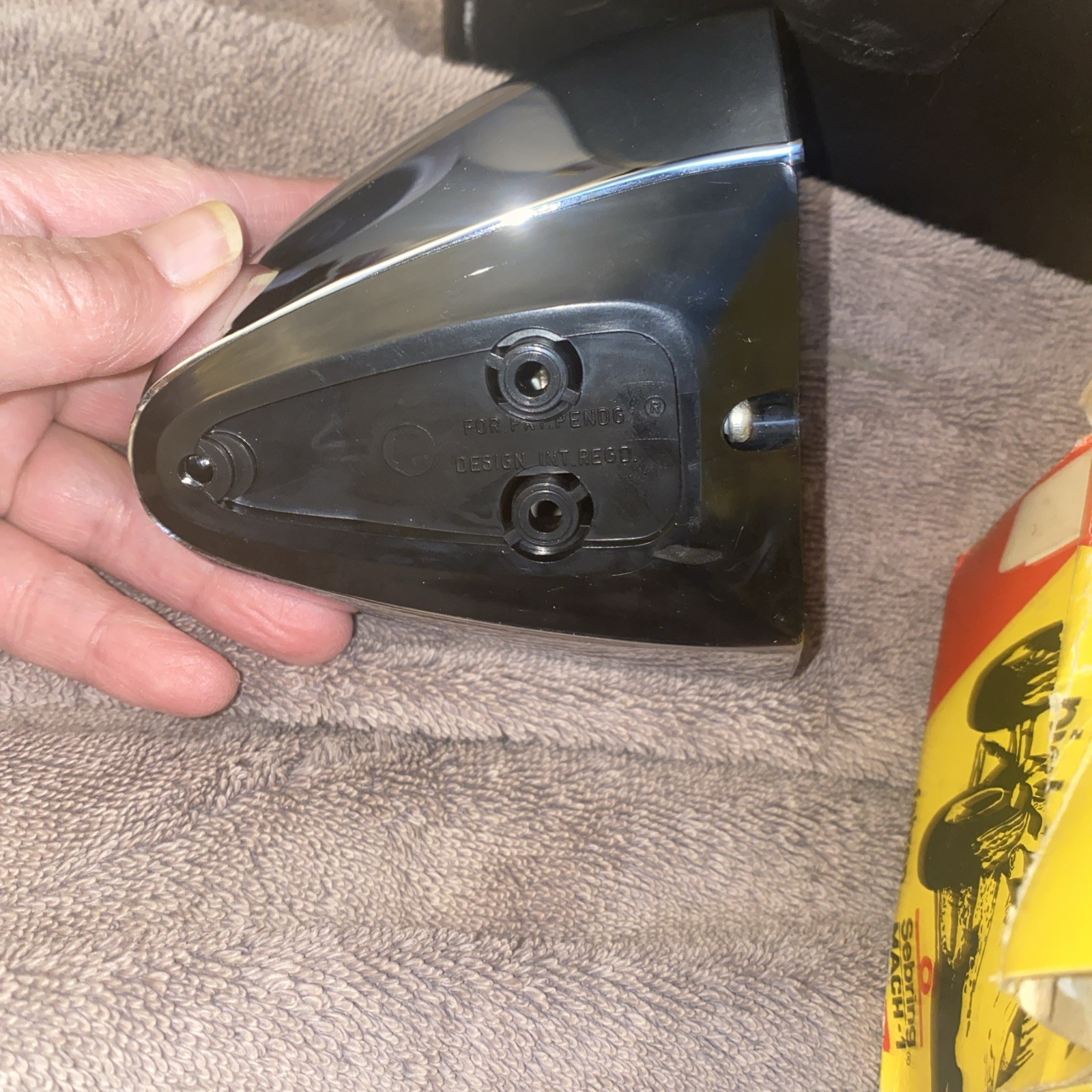 NOS Sebring Mach 1 Racing Mirror in Original Box - Porsche, Ferrari, BMW, Alfa