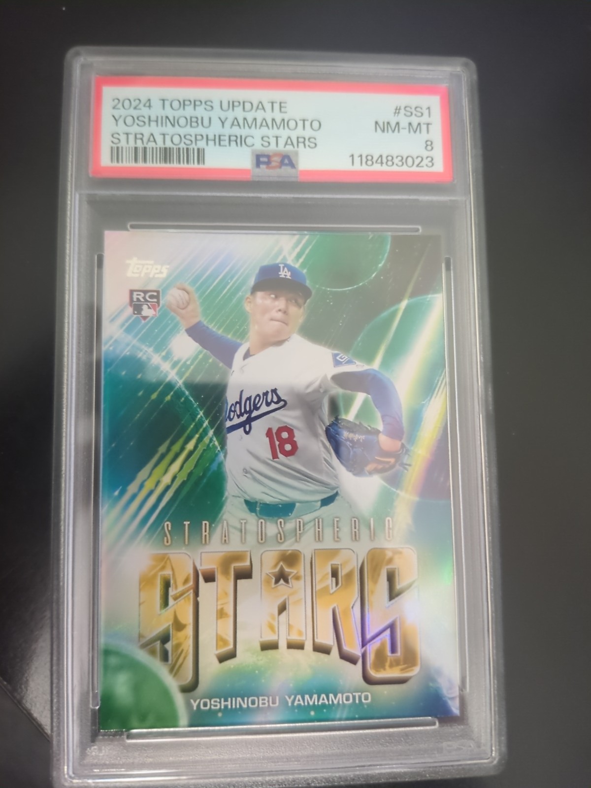 2024 Topps Update Series - Stratospheric Stars Yoshinobu Yamamoto #SS-1 (RC)