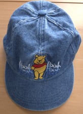 Disney BLUE Denim Winnie the Pooh Hat Cap - SEE DESCRIPTION 