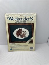Weekenders Stablemates Counted Cross Stitch