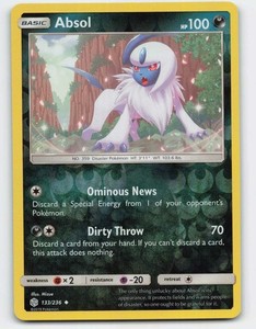 Absol 133/236 Cosmic Eclipse Reverse Holo