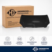 Motorhaube Diederichs 6618200 FÜR Toyota Haube Motorraumhaube