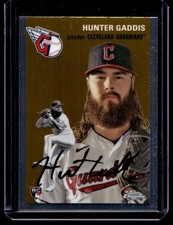 2023 Topps Chrome Platinum Hunter Gaddis RC Cleveland Guardians #146