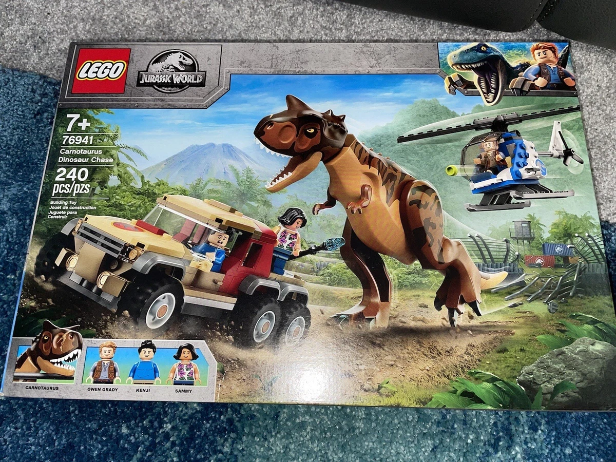 LEGO Jurassic World Carnotaurus Dinosaur Chase 76941 Building Toy