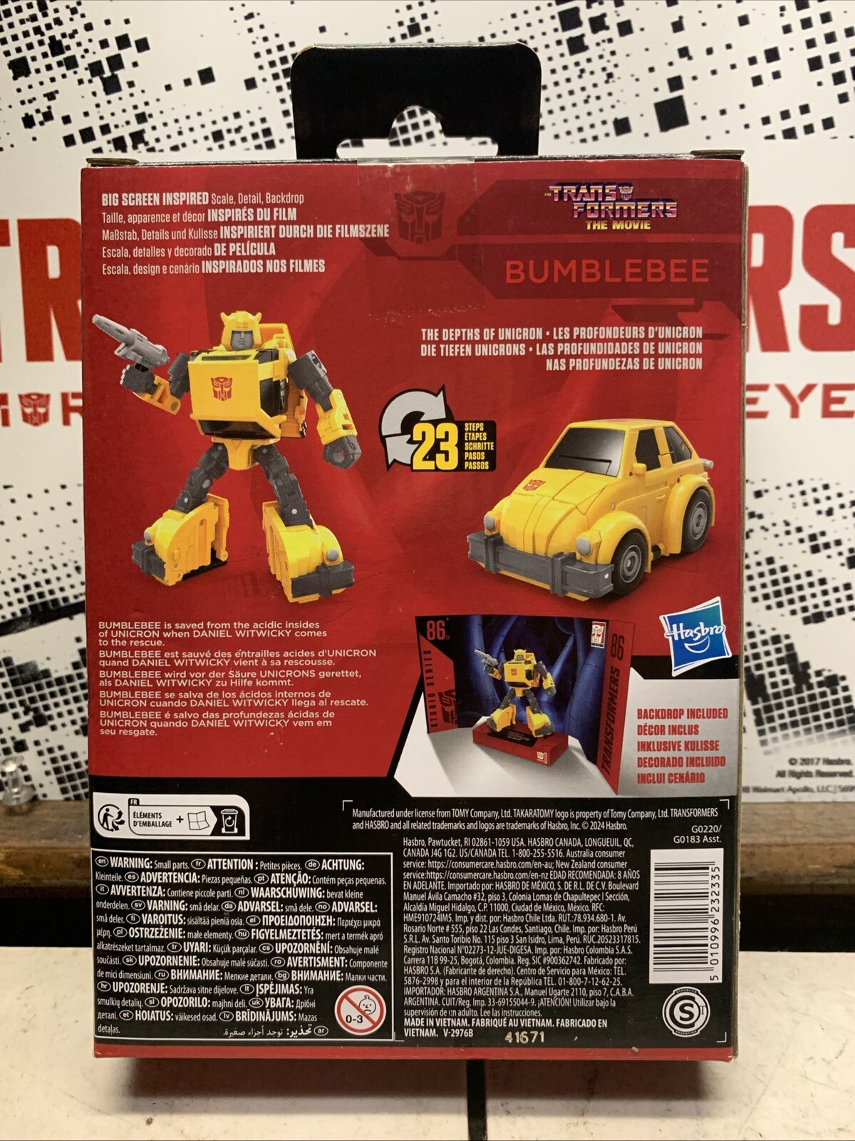 Transformers The Movie Studio Series 86 Bumblebee SS 8629 Deluxe 6