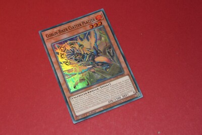 Yu-Gi-oh! Spielkarte ''deutsch'' Goblin-Biker Clatter Platzer, 1.Auflage, Holo