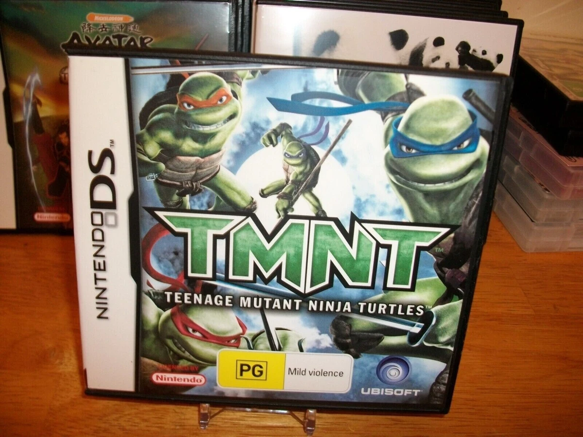 Teenage Mutant Ninja Turtles Nintendo DS Arcade Video Games for