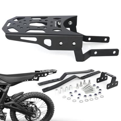 Rear Luggage Rack Carrier Bracket Holder Fit For Talaria Sting MX3/R MX4 Black