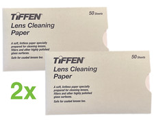 TIFFEN Lens Cleaning Paper  Twin Pack 2 x 50pcs  For Lenses Lenses Laser