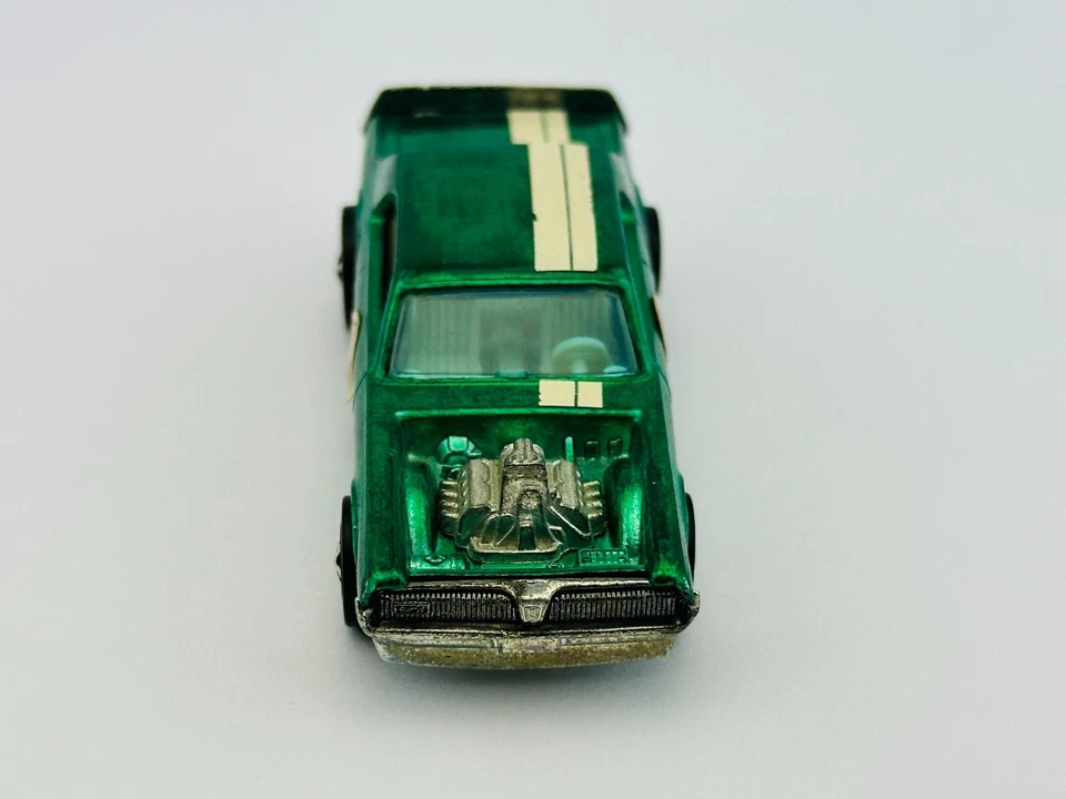 Hot Wheels Redline NITTY GRITTY KITTY Green HK White Interior Very Nice !!! - Image 3 of 4