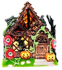 Bath & Body Works Wallflower Plug In Halloween Monsters Tree House Light Up HH