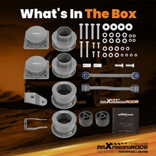 Front 2.5"+Rear 2" Lift Kit+Sway Bar+Shock Extender For Jeep Gladiator JT 19-24