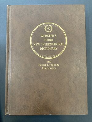 Webster's Third New International Dictionary by Inc. Staff Merriam