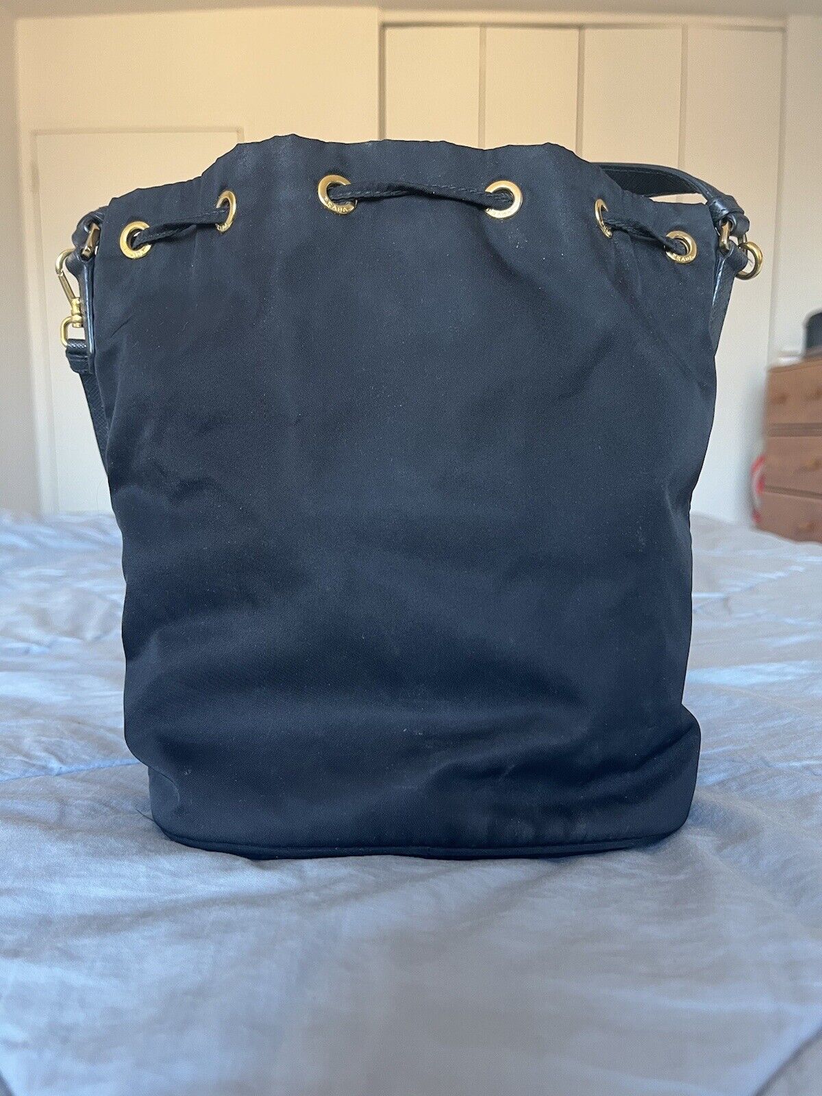 Prada Duet Re-Nylon Bucket Bag - image 4