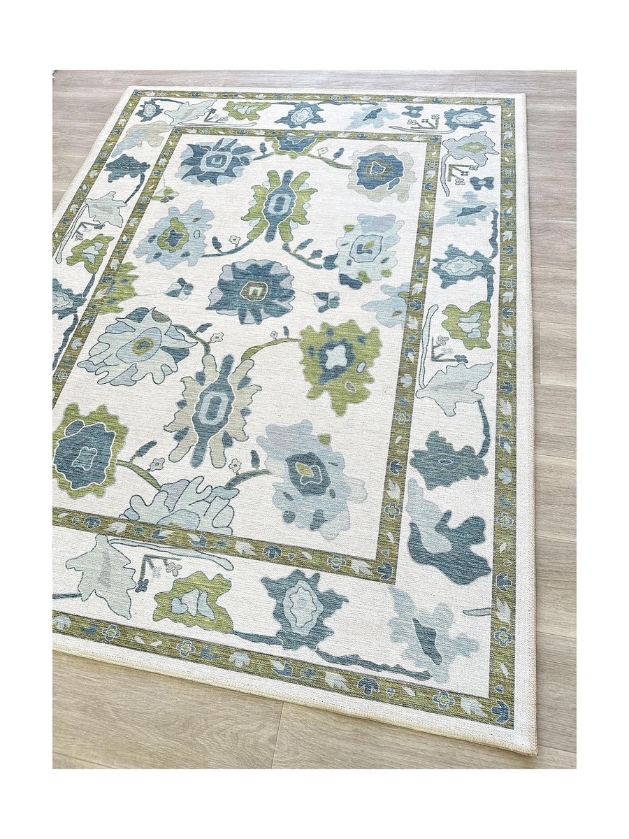 83.5×40 \"Green sea” ViNTAGE TURKiSH RUG 83.5×40 