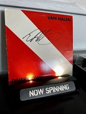 Eddie Van Halen - Diver Down Autograph - JSA COA