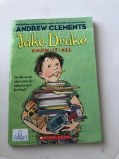 Jake Drake, Know-It-All - Paperback By Clements, Andrew - GOOD