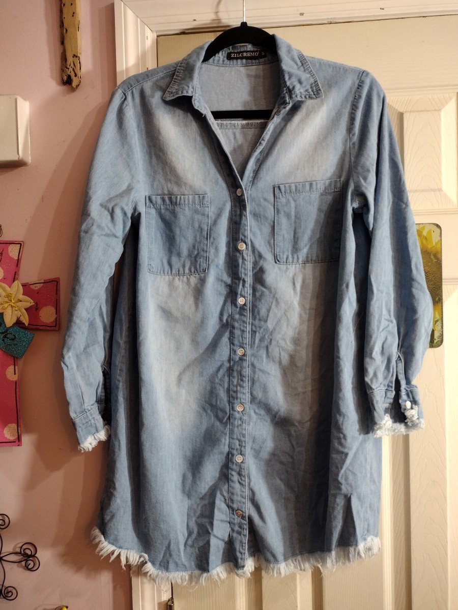 zilcremo denim dress Amazon.com: ZILCREMO