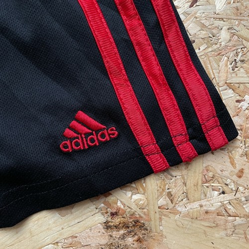 Boy's Black & Red Adidas Sports Shorts 6 Years - Picture 2 of 4