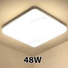 48W LED Ceiling Down Light Ultra Thin Flush Mount Kitchen Home Fixture Lamp US