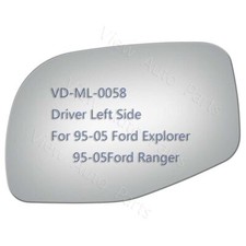 Outside Mirror Glass for 1996-2004 Ford Explorer Ranger Driver Left Side LH