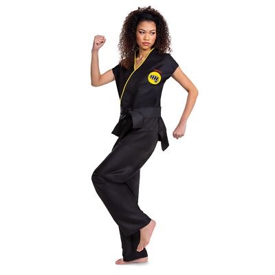 Offizielles Classic Cobra Kai Kostüm Erwachsene Karate Kid Karneval Halloween